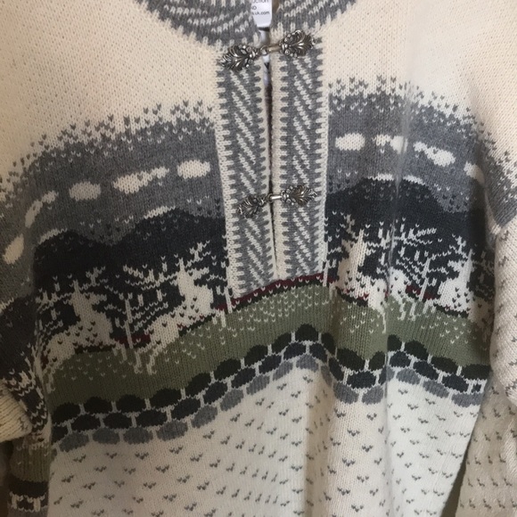 JM Lapponia Wool Sweater Medium - Picture 3 of 8